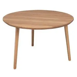 House Of Sander - Rundt café-/bar/sofabord i massiv eg Ø80 cm (model: Boston)
